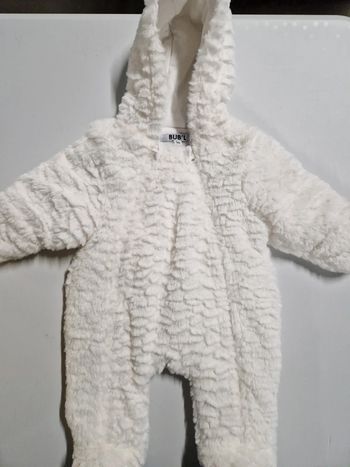 Combi chaude douce mixte Bub'l blanche 3 mois