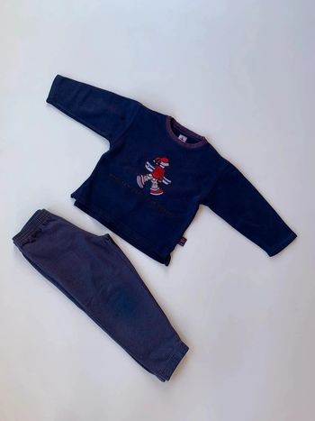 Ensemble Poivre Blanc 6 ans