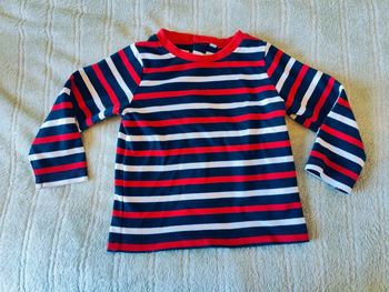 Pull manches longue rayé