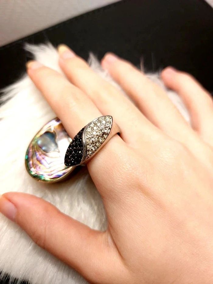 Magnifique bague style vintage cocktail taille 55 - photo numéro 4