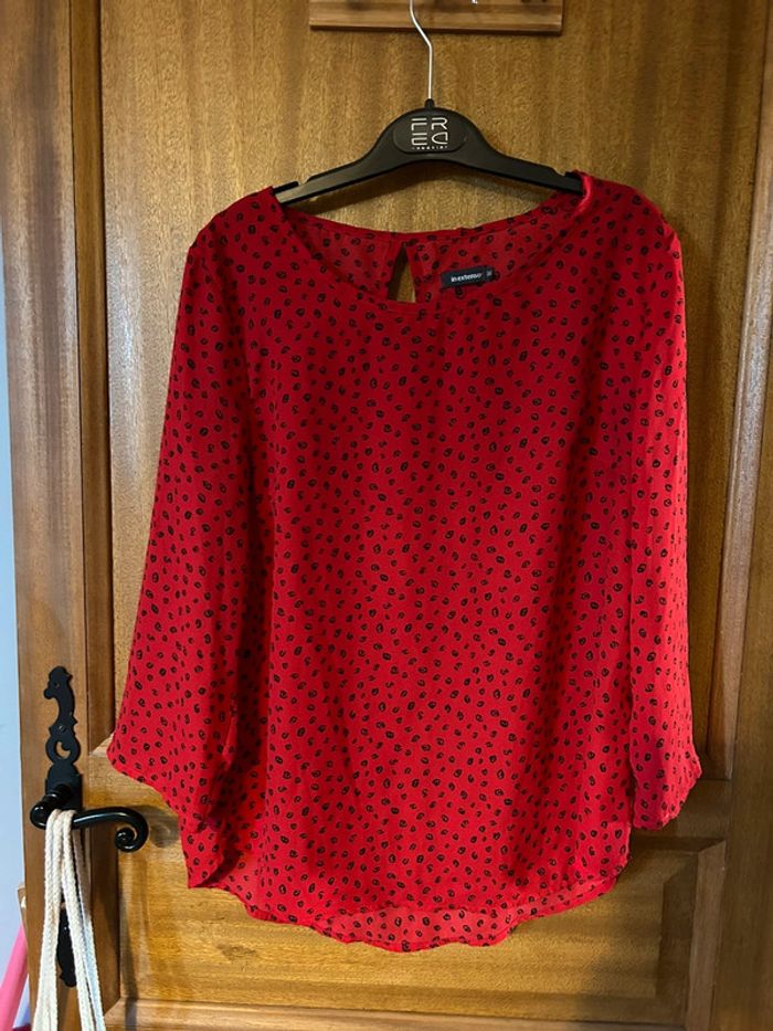 Blouse rouge
