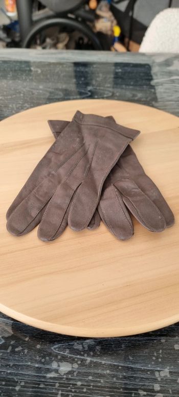 Gants en cuir vintage