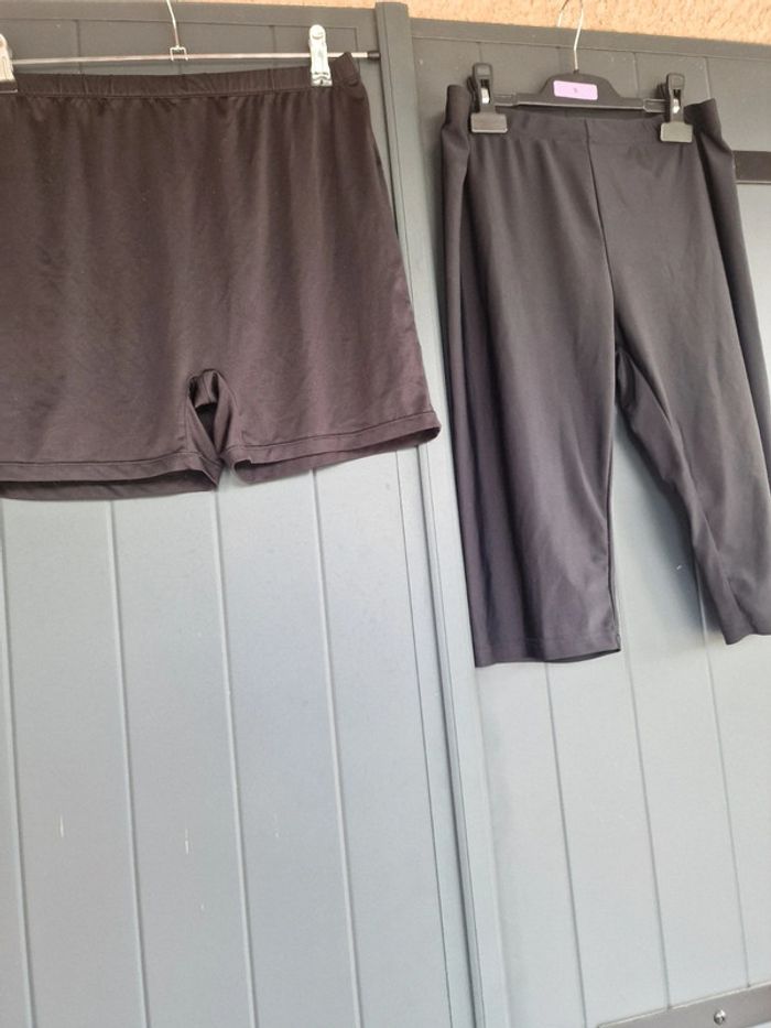 Lot de shorts cyclistes noirs - photo numéro 3