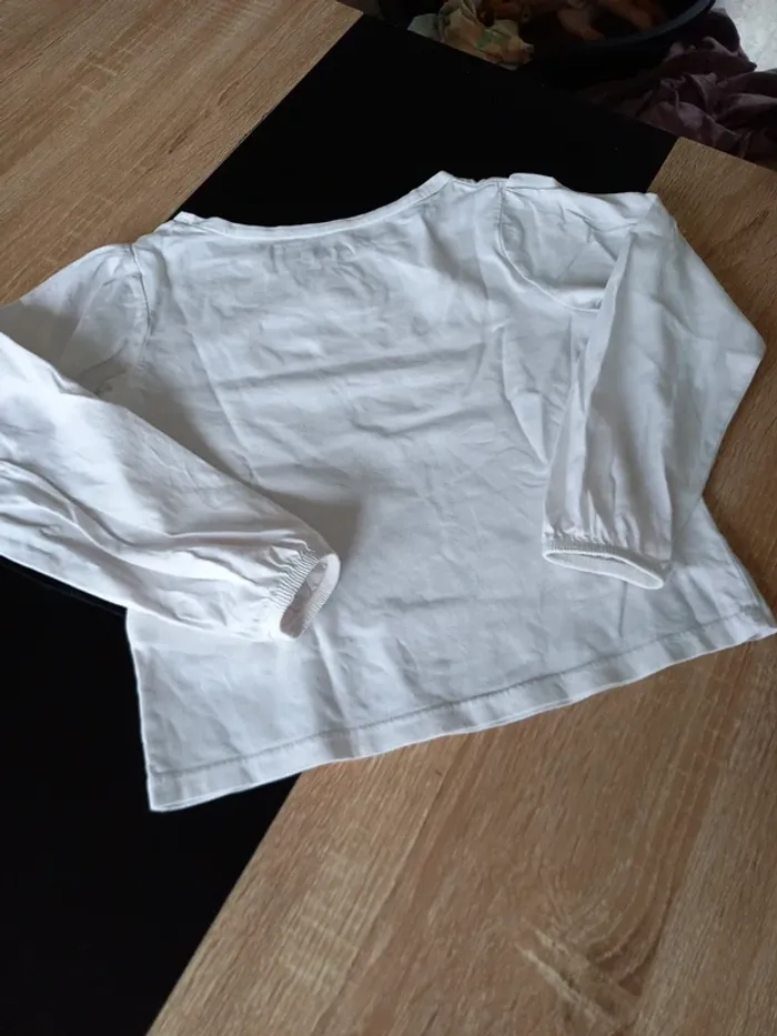 Tee-shirt manches longues fille 8 ans - photo numéro 5
