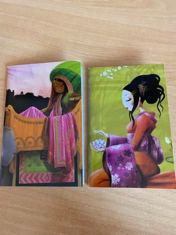 Lot de 2 carnets fantaisie