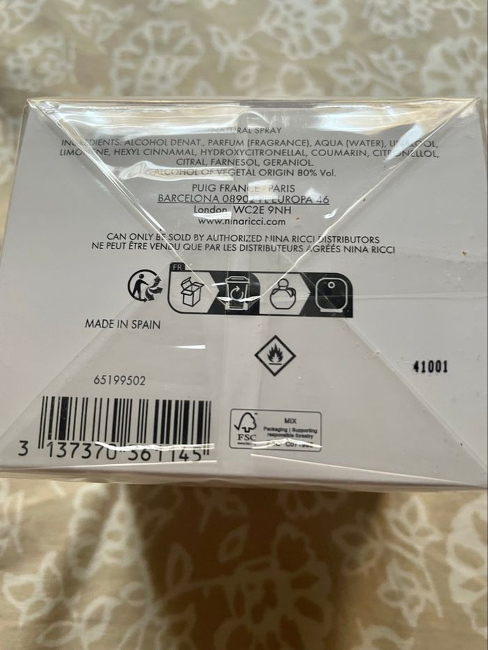 NINA PRECIOUS GOLD 50ml authentique - photo numéro 2