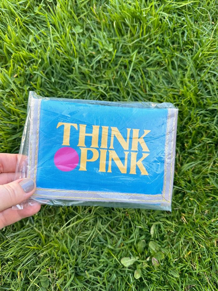Porte monnaie neuf think pink