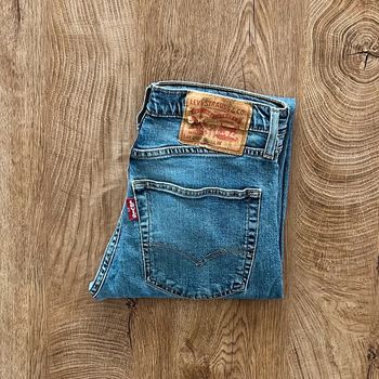 Jean/pantalon slim bleu clair Levi's 512 LO BALL pour homme, taille W 30 (40 taille française)