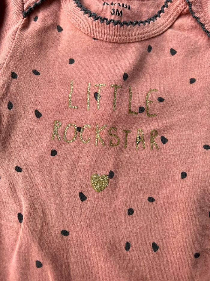 Lot de 3 bodies ML 3 mois - photo numéro 9