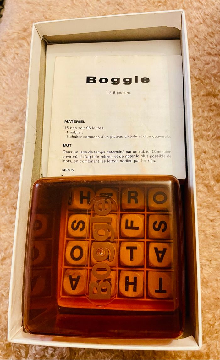 Jeu vintage Boggle - photo numéro 2