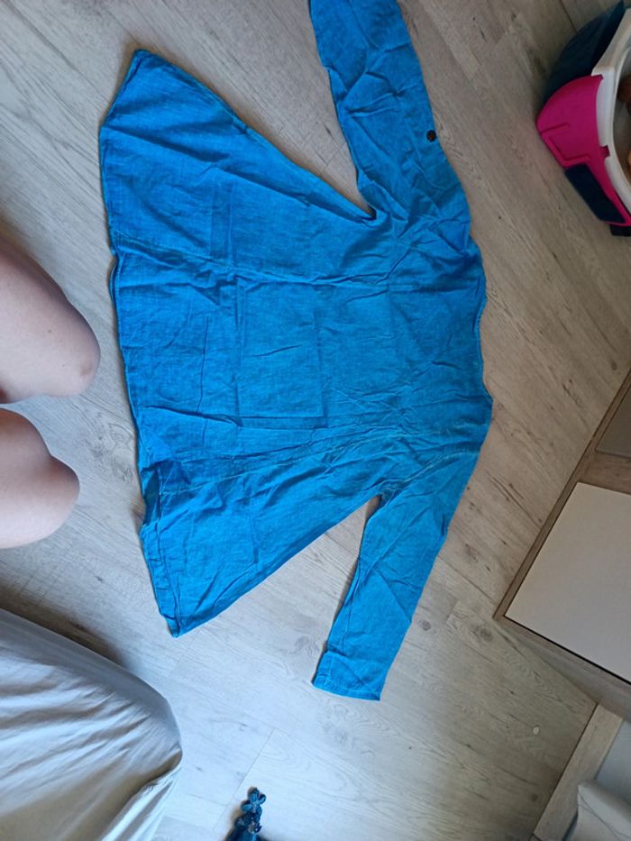 Blouse haut manches longues chemise T 42  XL - photo numéro 10