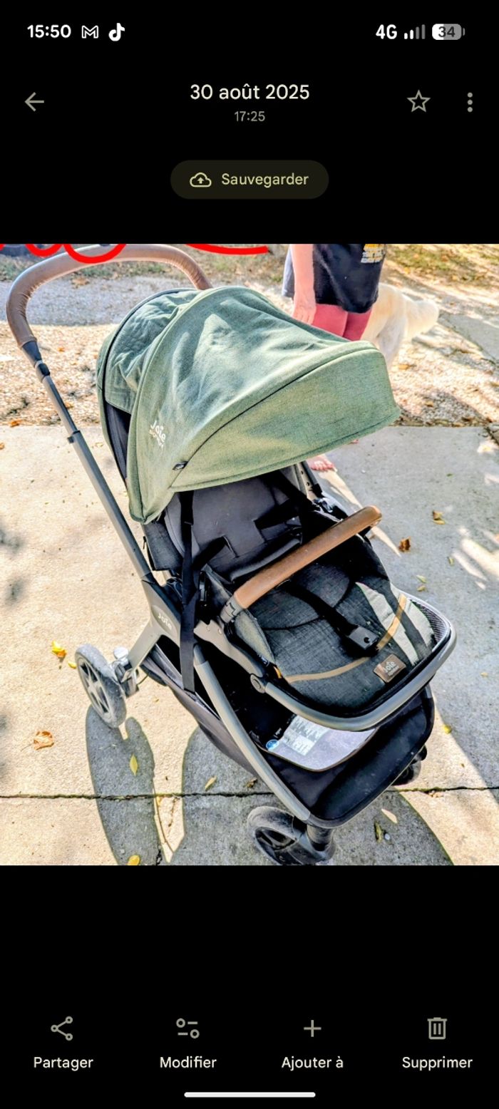 Poussette JOIE 3en1