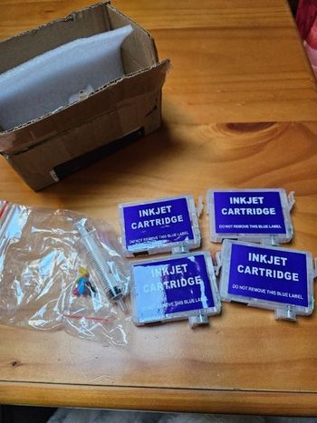 Cartouche à remplir