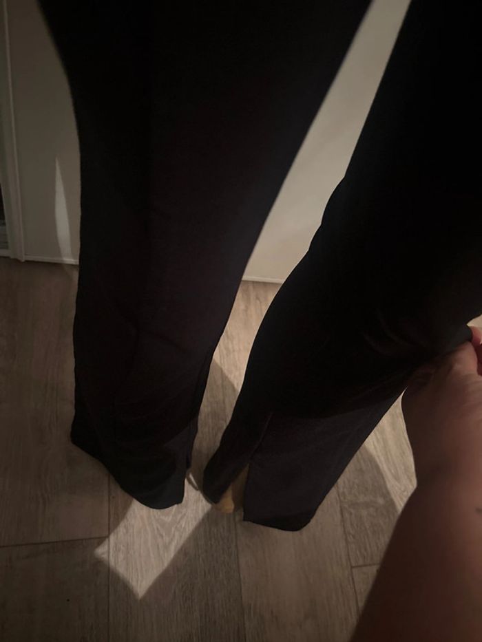 Pantalon noir élastique taille 34/36 S - photo numéro 9