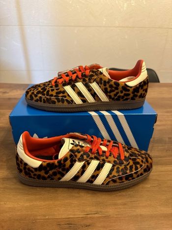 adidas Samba OG Preloved Léopard Rouge 38