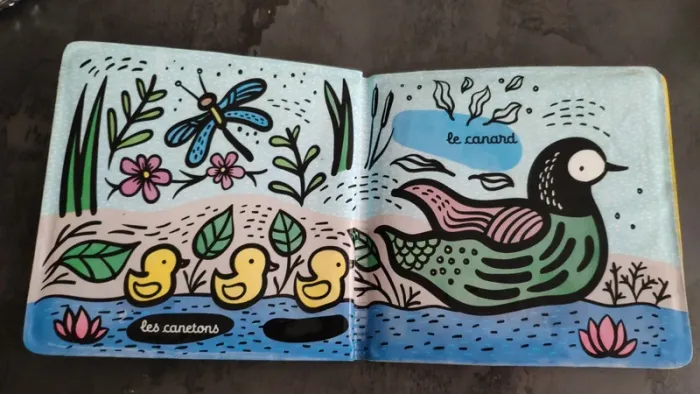 Livre la petite grenouille et des amis livre de bain - photo numéro 11