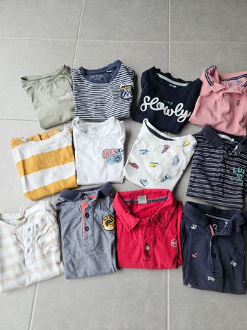 Lot de tee-shirt polos 4 ans
