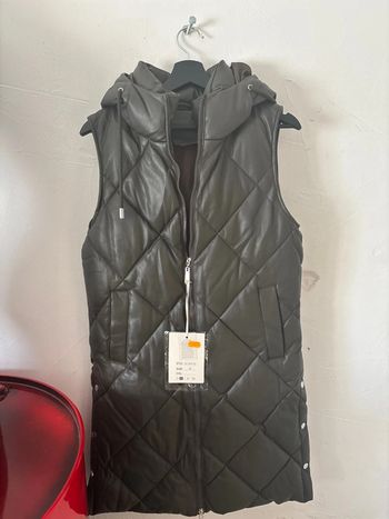 Manteau long sans manches 718