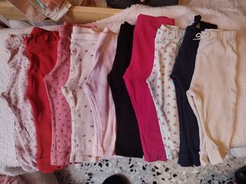 Lot leggings 18 mois