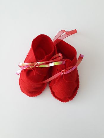 Petits chaussons déco naissance