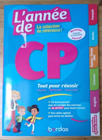 Bordas l année de CP anglais maths francais