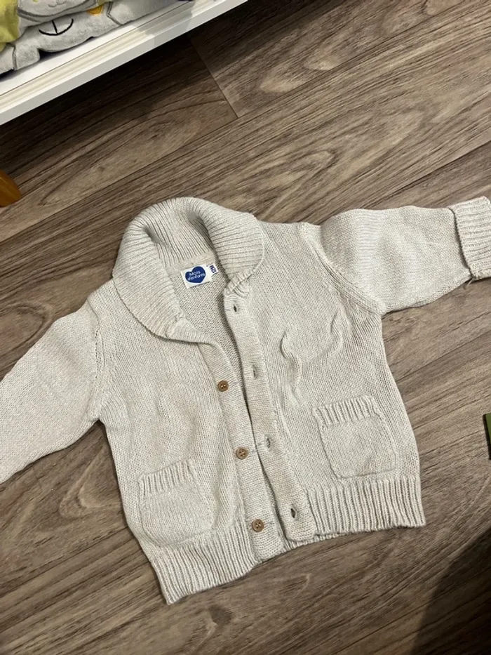 Gilet à bouton