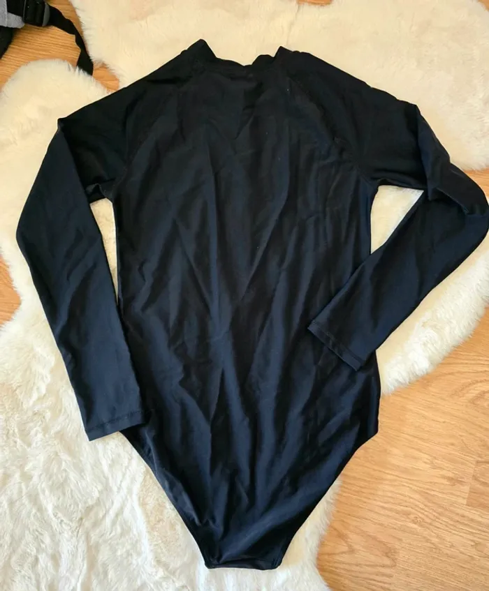 Maillot de bain 1 pièce noir, taille L - photo numéro 2