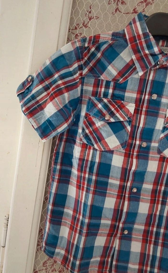 Chemise à carreaux Pick Ouic 6 ans Neuve - photo numéro 5