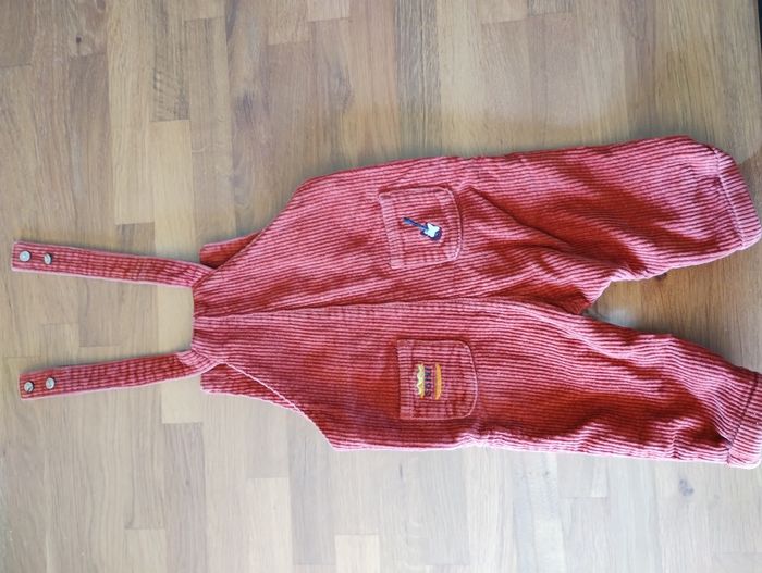 Salopette avec gilet sans manche sergent major 12 mois - photo numéro 2