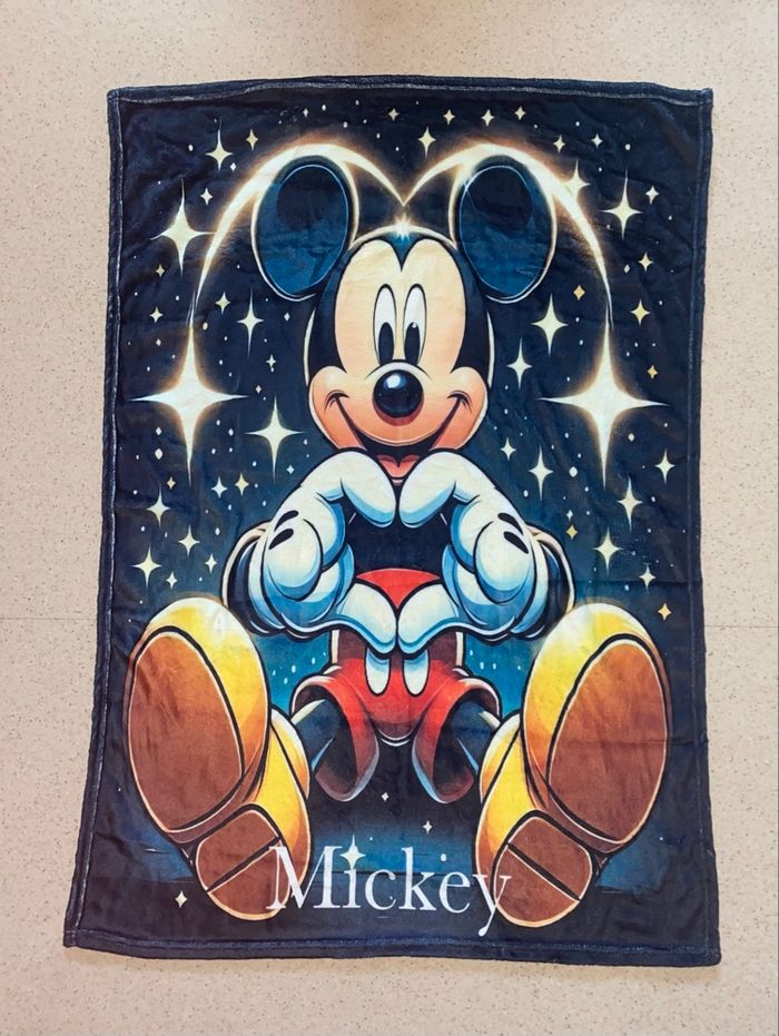 Couverture Mickey coeur 70x100 - photo numéro 2