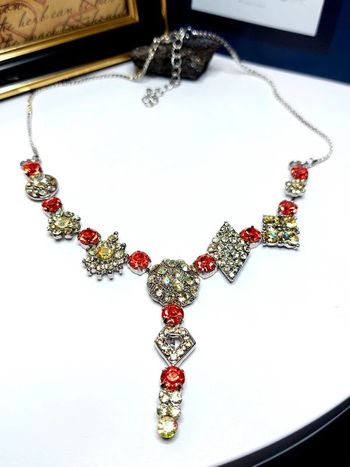 Magnifique collier inspiration vintage art déco