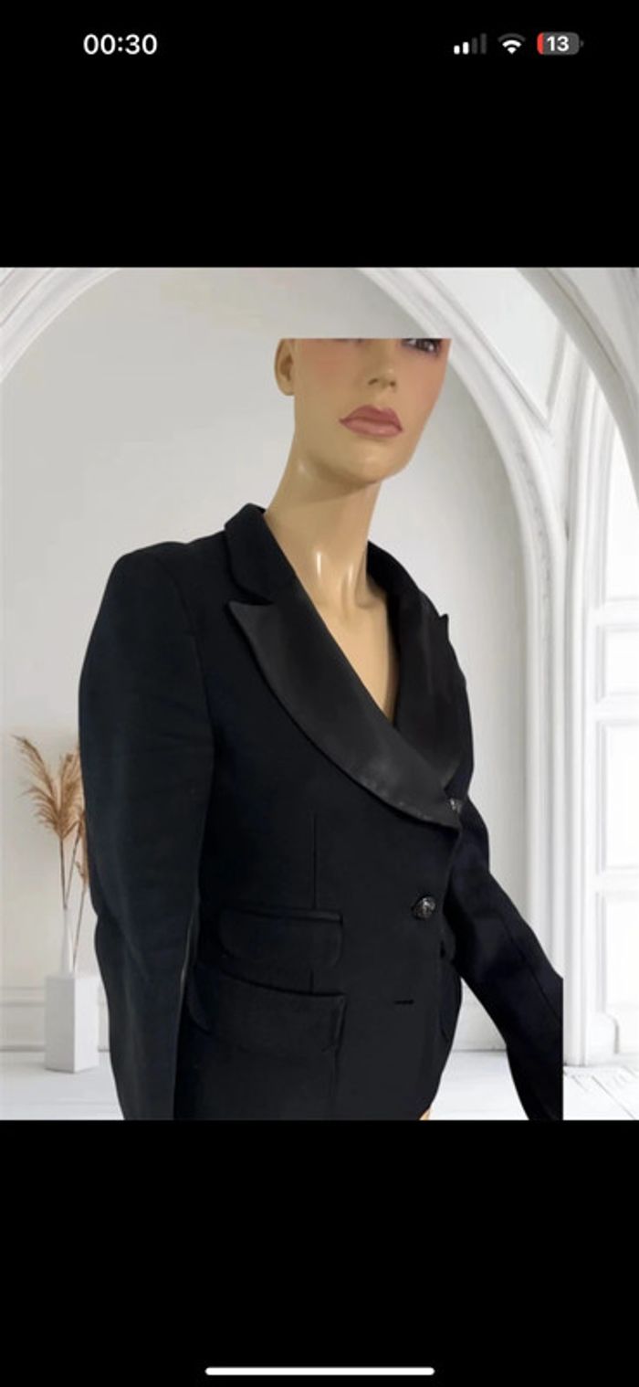 Veste MAJE noire neuve taille 38 – Élégante, parfaite pour toutes occasions ! - photo numéro 8