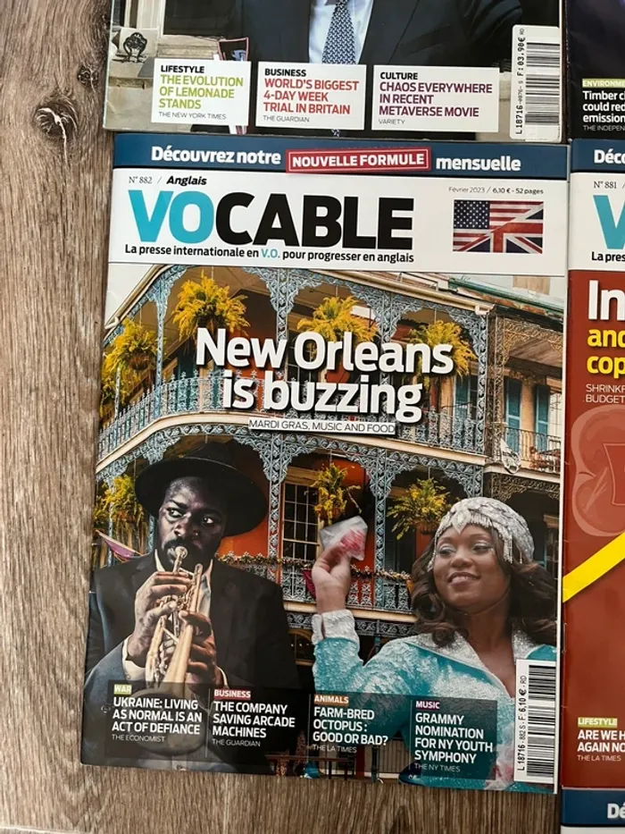 Lot de 10 magazine Vocable en anglais - photo numéro 6