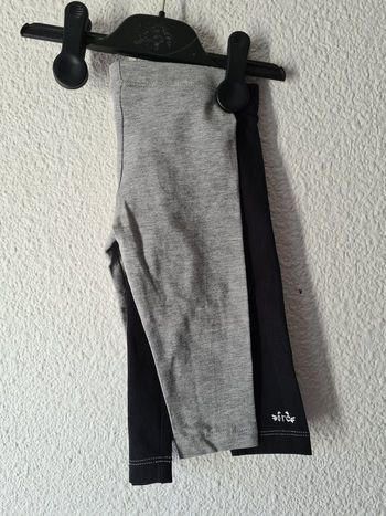 lot de 2 leggings gris et noire Orchestra
