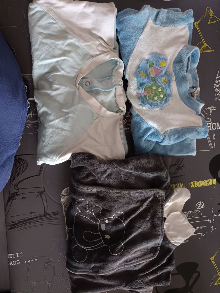 Lot de 3 pyjamas bébé