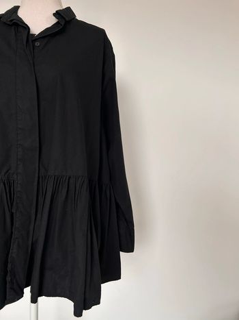 Chemise blouse Zara volant camicetta Camisa blusa shirt blusa camicia overhemd Folder manche