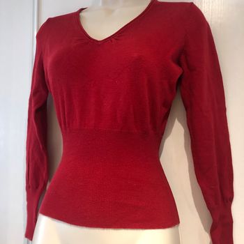 Pull rouge Promod taille 34