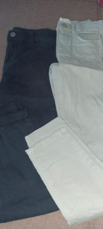 2 jeans skinny garçon 10 ans