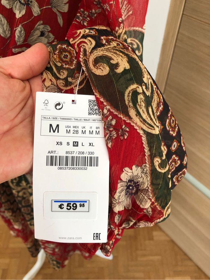 Robe longue zara neuve taille M - photo numéro 3