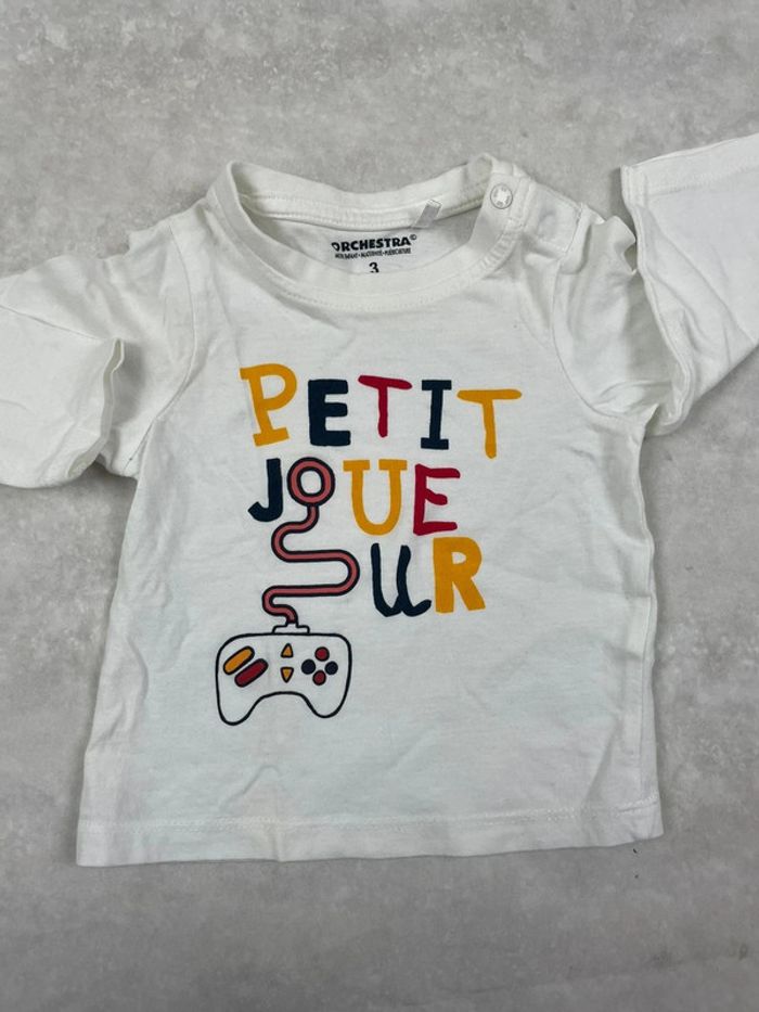 Tenue garçon « gamer » 3 mois - photo numéro 4
