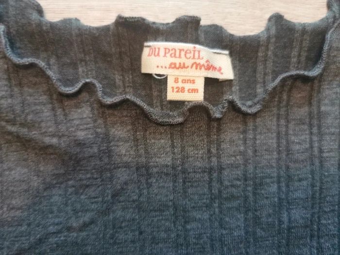 T-shirt manche longue marque Du Pareil au Même Dpam taille 8 ans - photo numéro 3