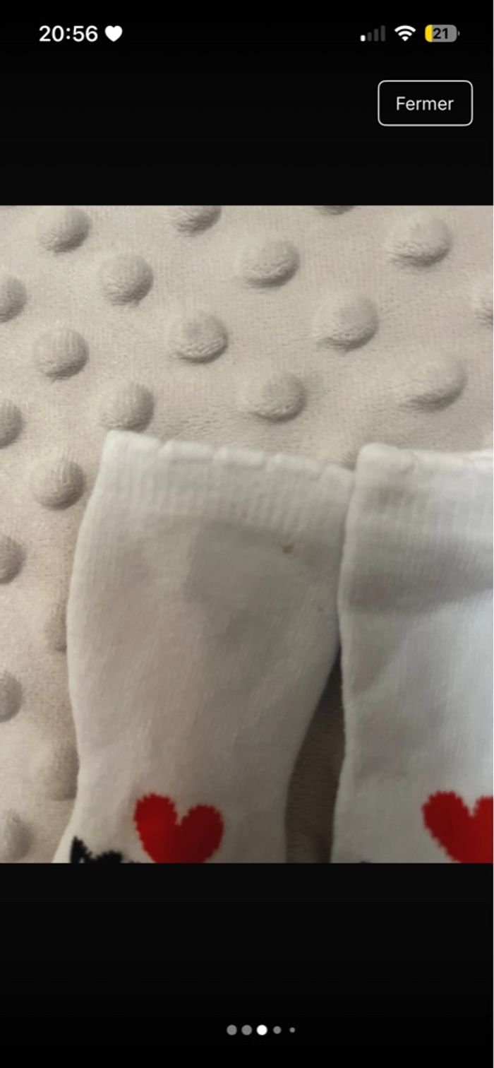 2 paires de chaussettes +1 paire de chausson - photo numéro 3