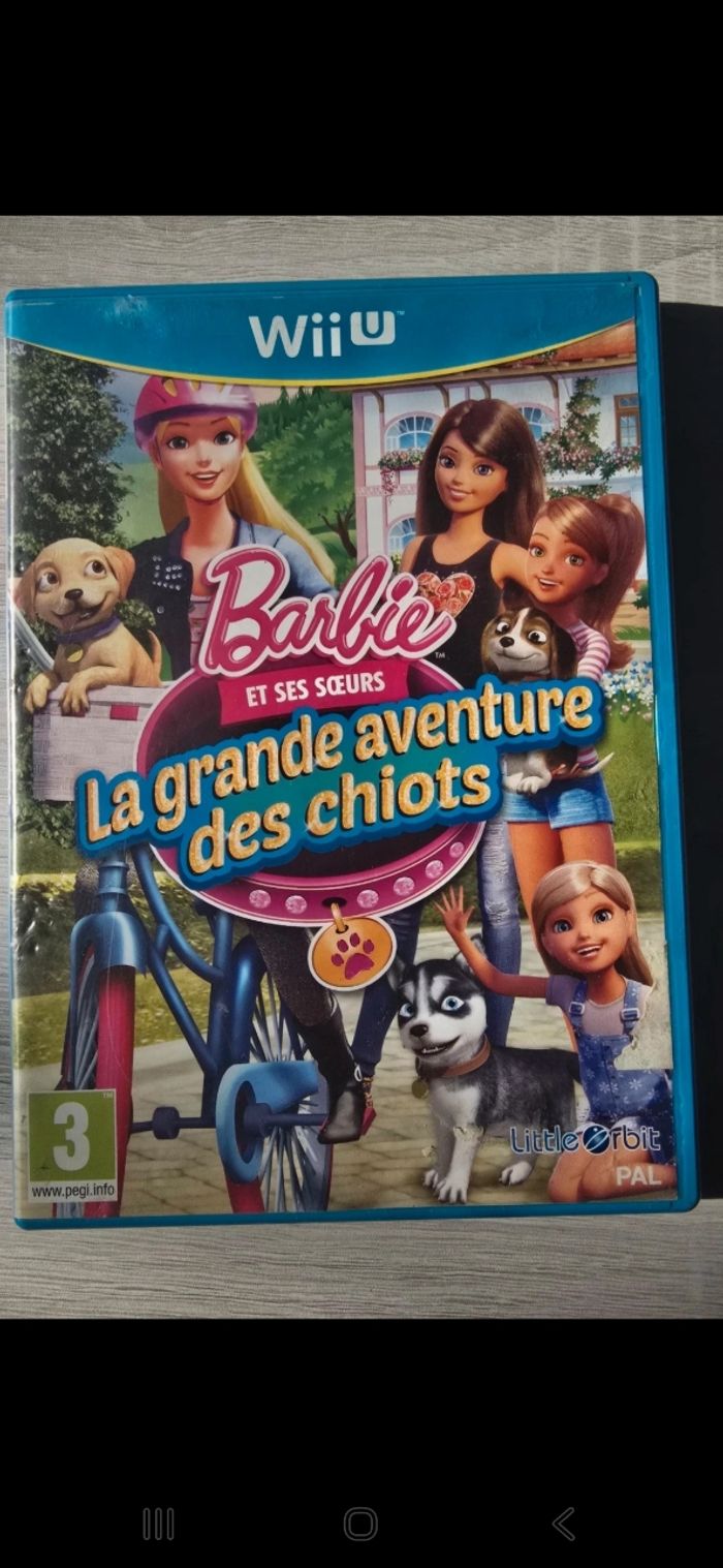 Jeu Wii U Barbie La grande aventure des chiots