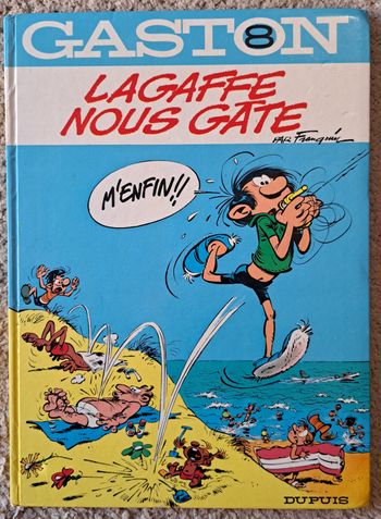 📚 BD Gaston tome 8 Lagaffe nous gatte - 1985