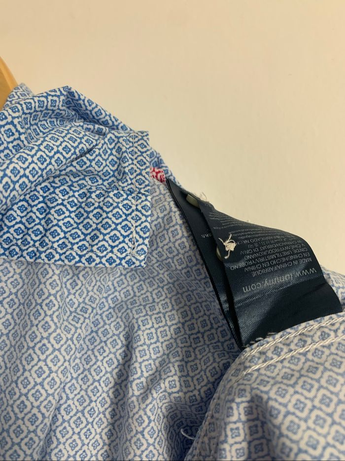 Chemise Tommy Hilfiger -tbe-taille L - photo numéro 3