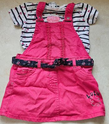 Ensemble lulu castagnette 6 mois