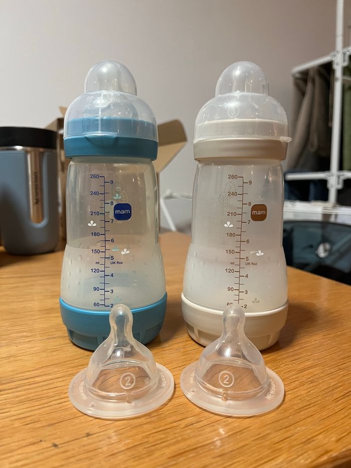 2 Biberons MAM