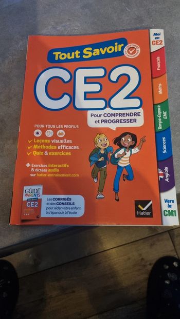 Livre tout savoir en ce2
