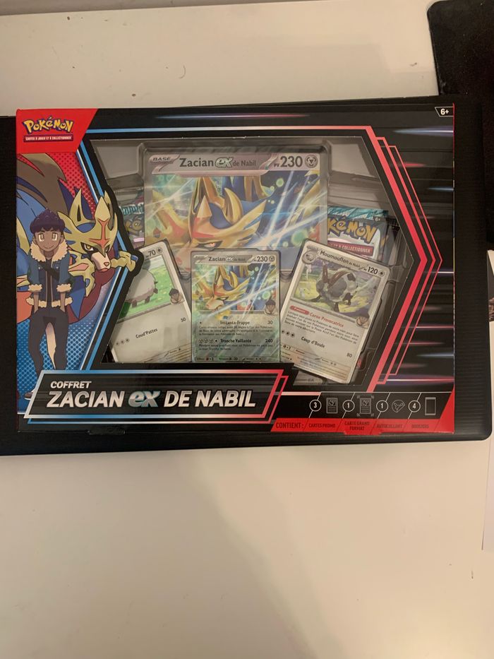 3 Coffrets Zacian EX – Aventures Ensemble (EV9)