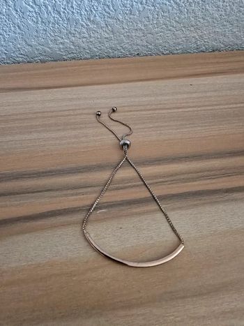 Bracelet demi ouvert couleur bronze